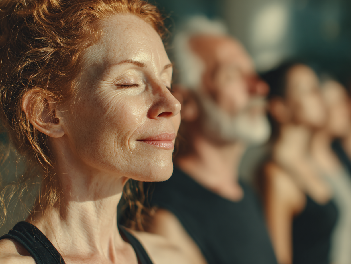 Йога поза при залез