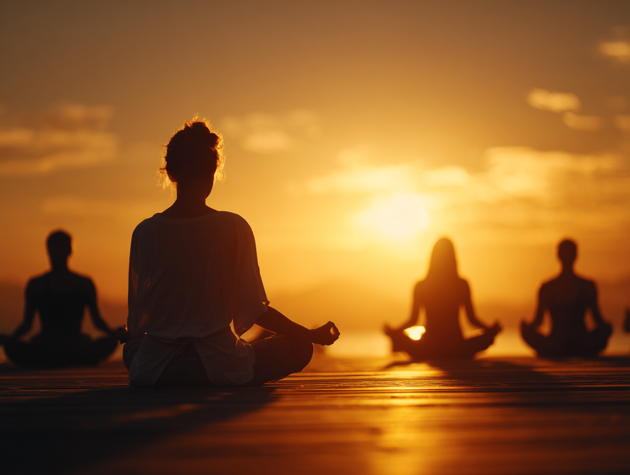 Йога студио интериор